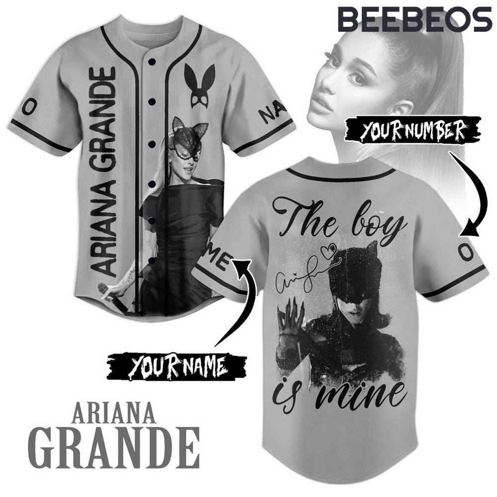 Ariana Grande The Boy is Mine Baseball Jersey