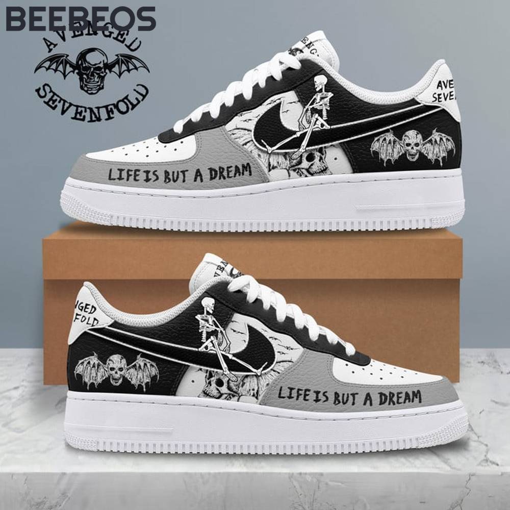 Avenged Sevenfold Life is But a Dream Air Force 1 Shoes