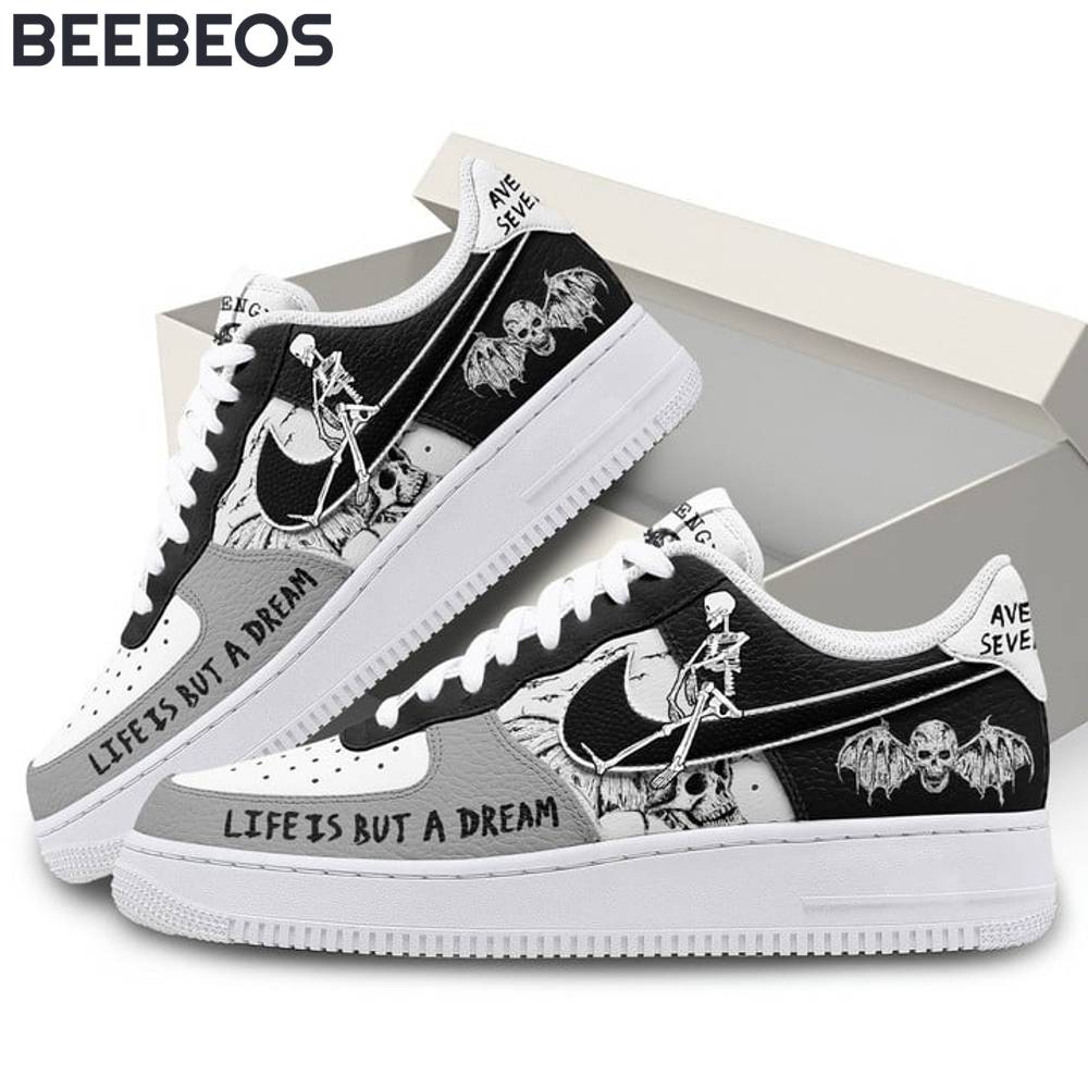 Avenged Sevenfold Life is But a Dream Air Force 1 Shoes