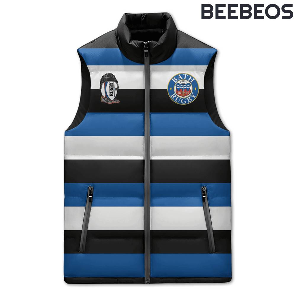 Bath Rugby Sleeveless Puffer Jacket