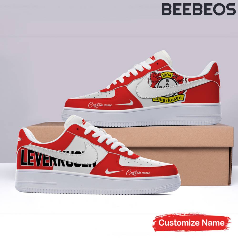 Bayer 04 Leverkusen Custom Name For Fans Air Force 1