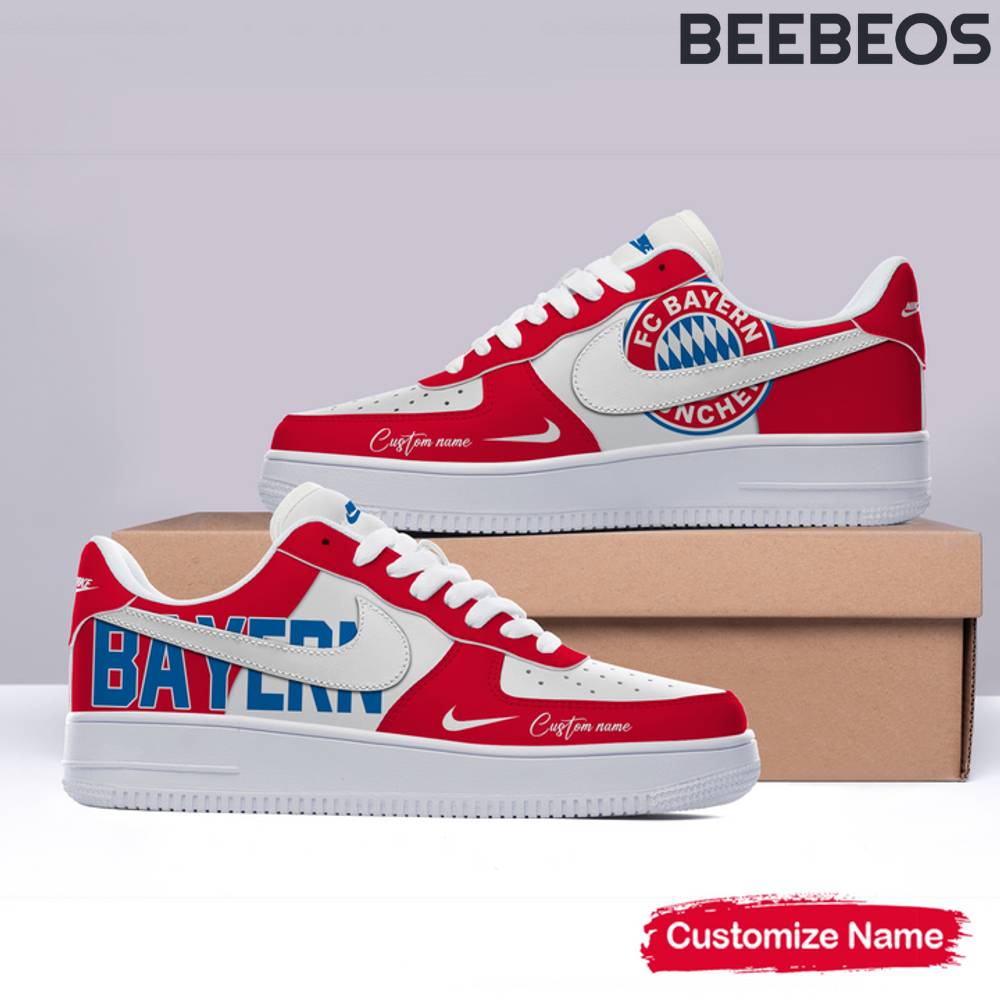 Bayern Munich Custom Name For Fans Air Force 1