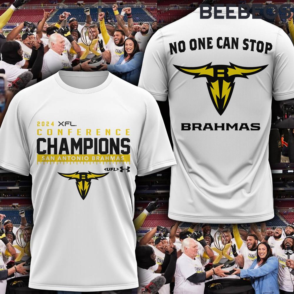 Brahmas 2024 XFL Conference Champions T-Shirt