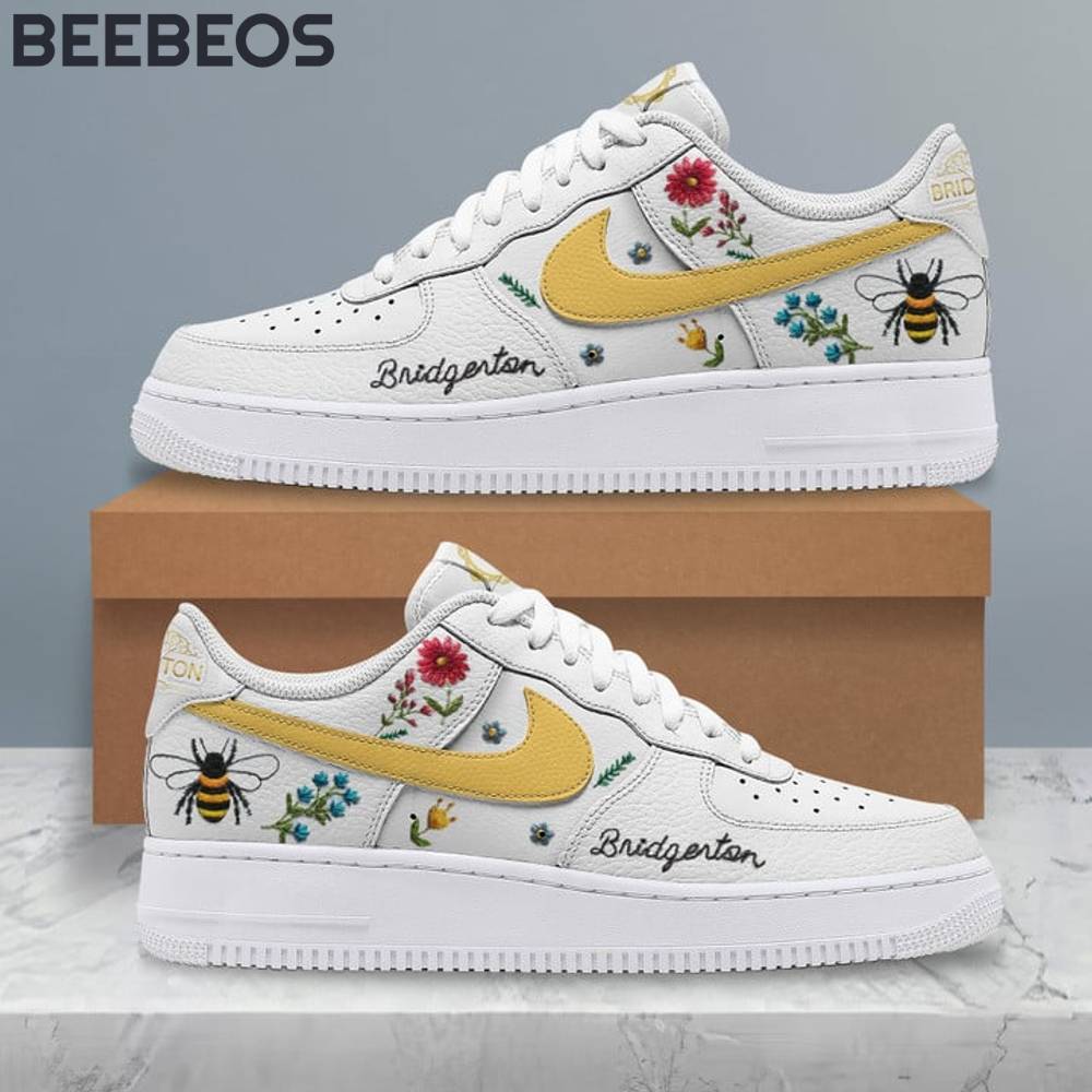 Bridgerton Bee Air Force 1 Shoes