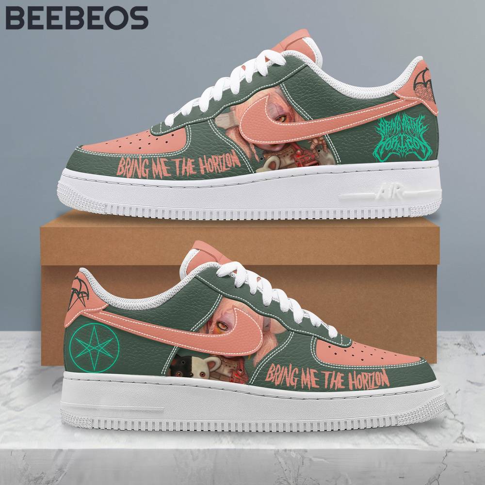 Bring Me The Horizon Air Force 1 Shoes