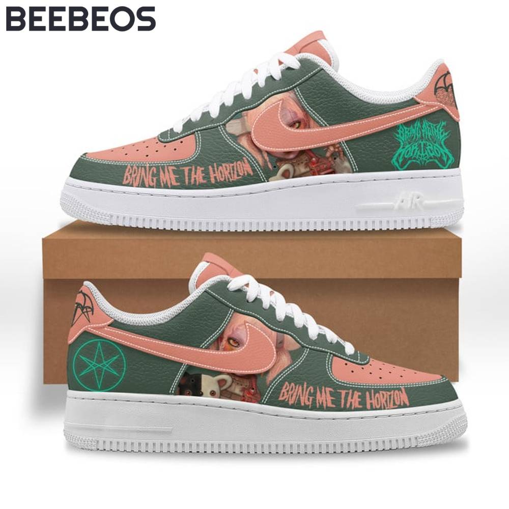 Bring Me The Horizon Air Force 1 Shoes