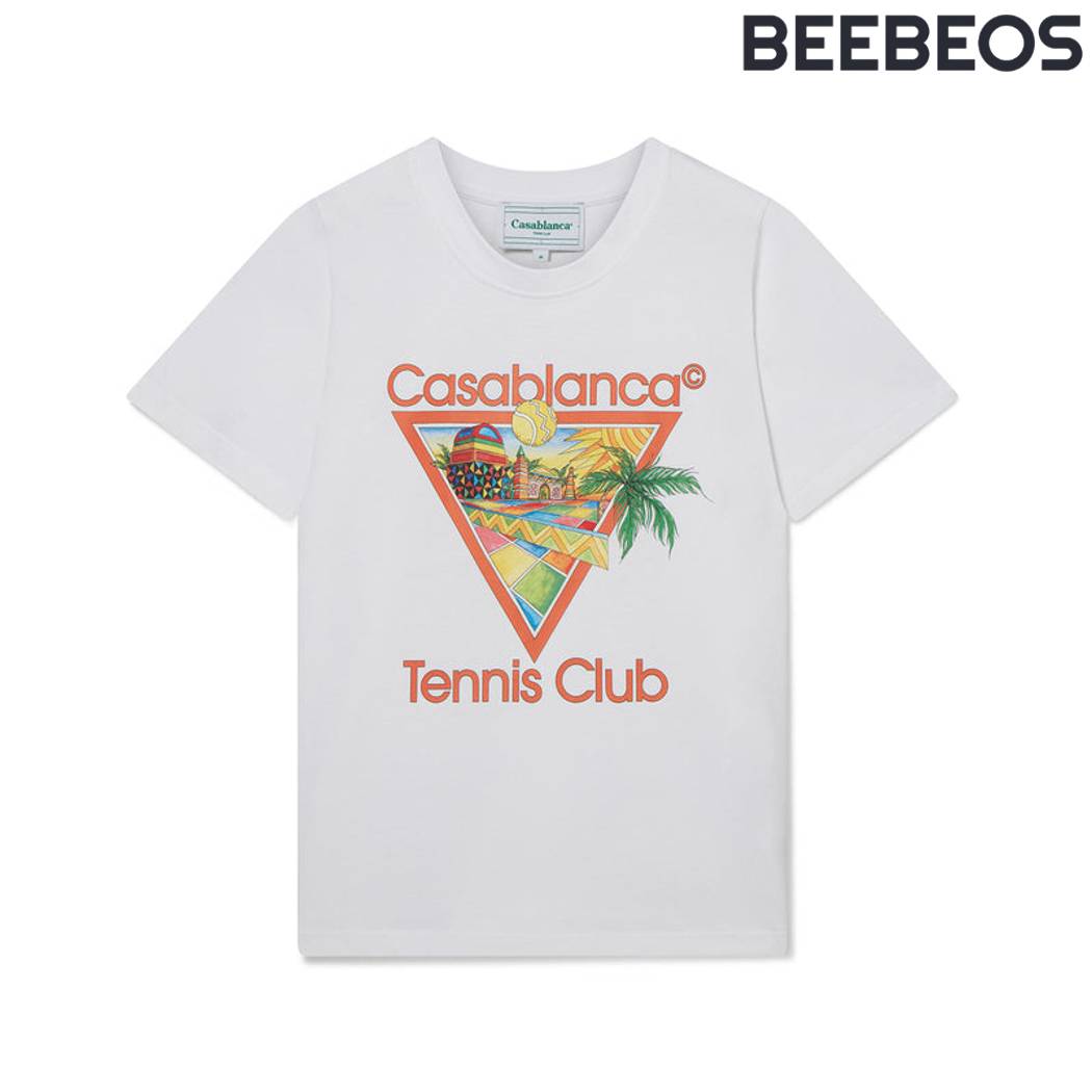 Casablanca Afro Cubism Tennis Club T-Shirt