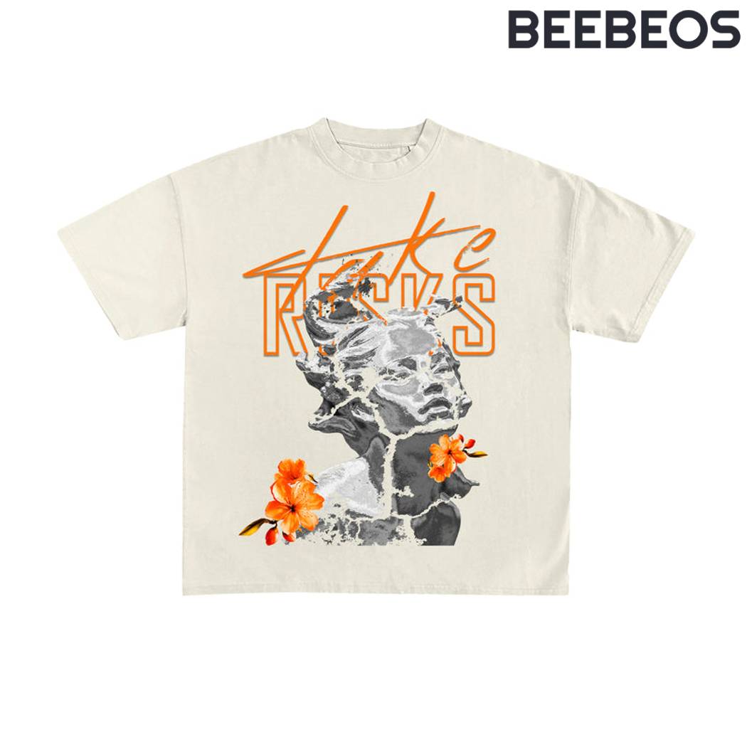 Casablanca Take Risks Fine China Orange Tee