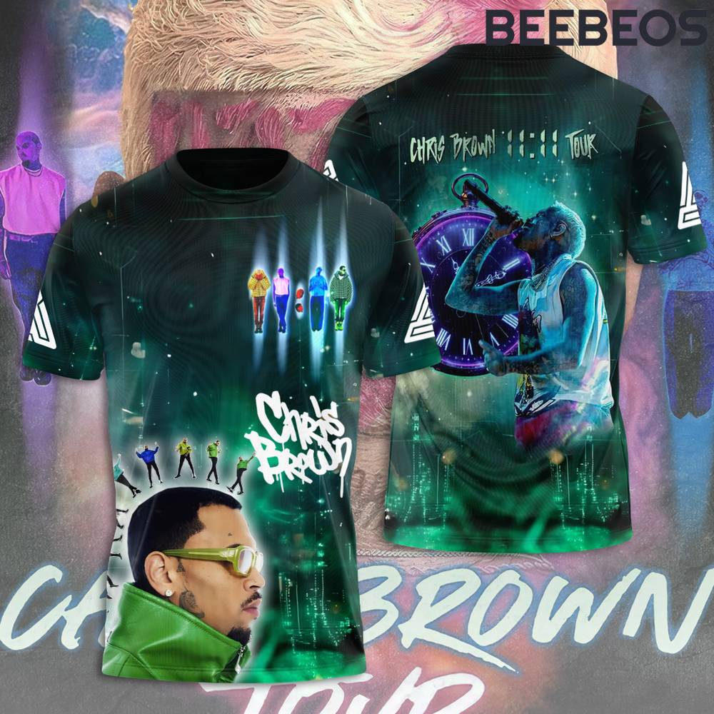 Chris Brown 11:11 Tour Galaxy T-Shirt