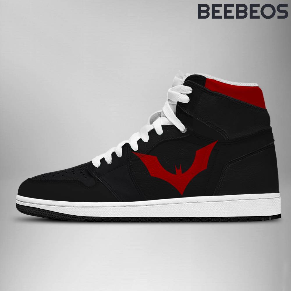 DC Batman Red Black Air Jordan 1