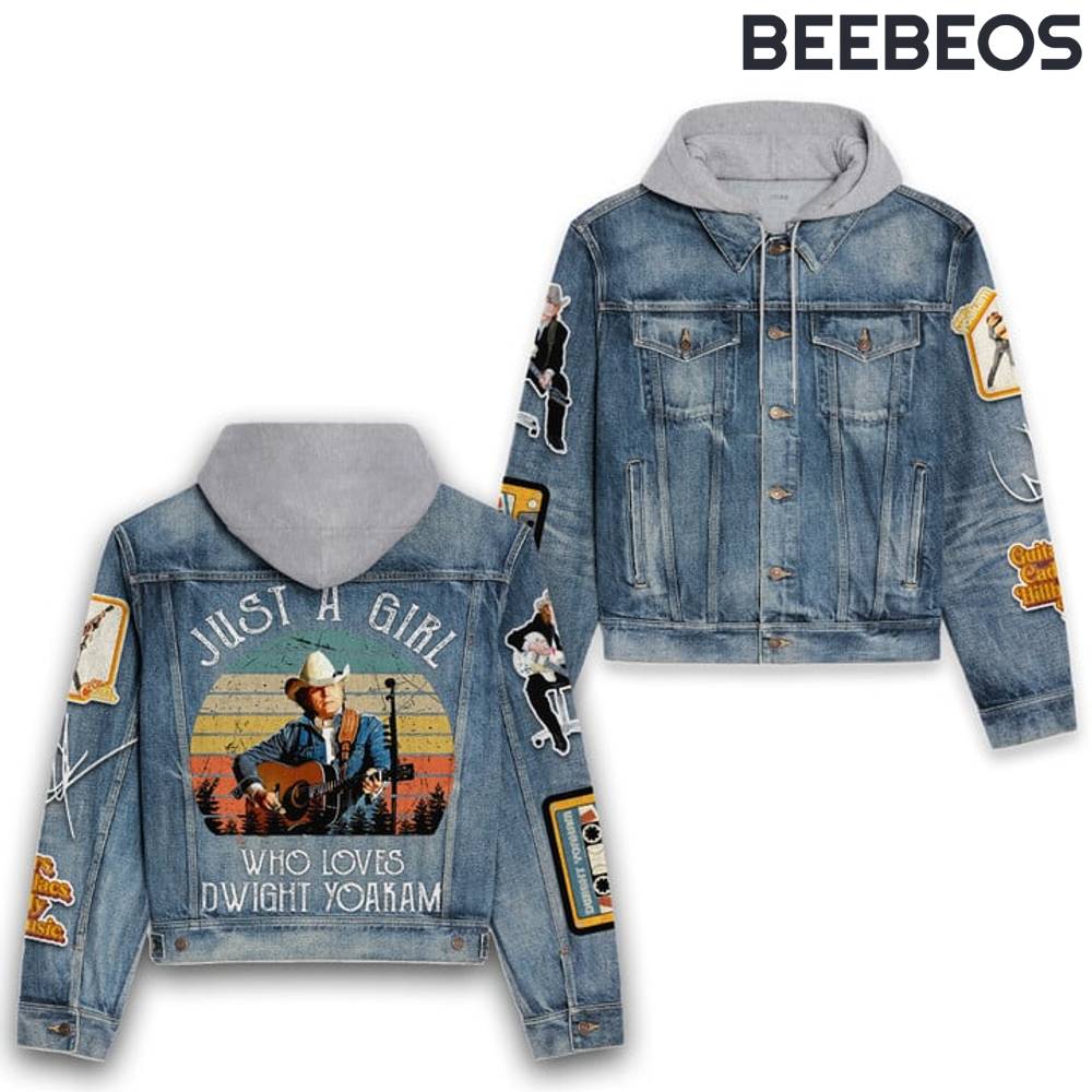 Dwight Yoakam Hooded Denim Jacket