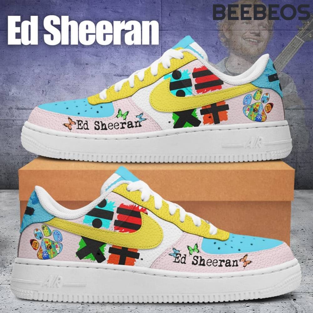 Ed Sheeran Butterfly Air Force 1 Sneaker