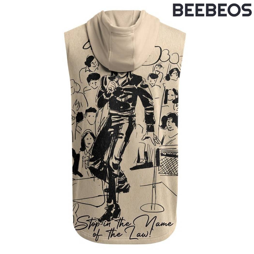 Elvis Presley Long Live The King Sleeveless Hoodie