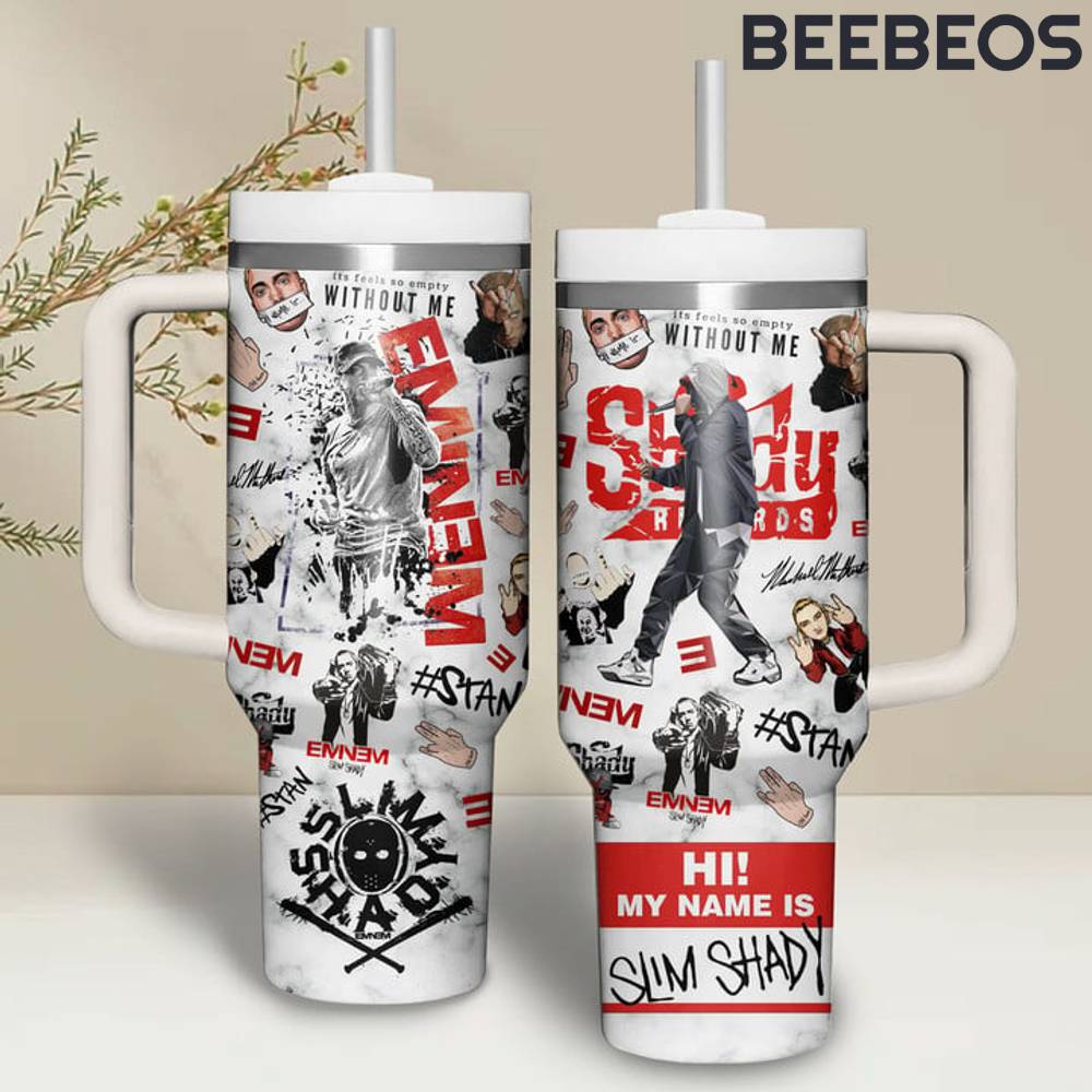 Eminem The Death of Slim Shady Stanley Tumbler 40oz