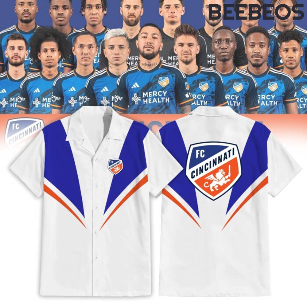 FC Cincinnati Limited Edition Hawaiian Shirt