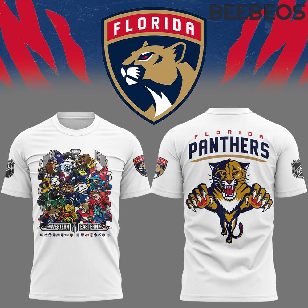 Florida Panthers Stanley Cup 2024 Final White Shirt