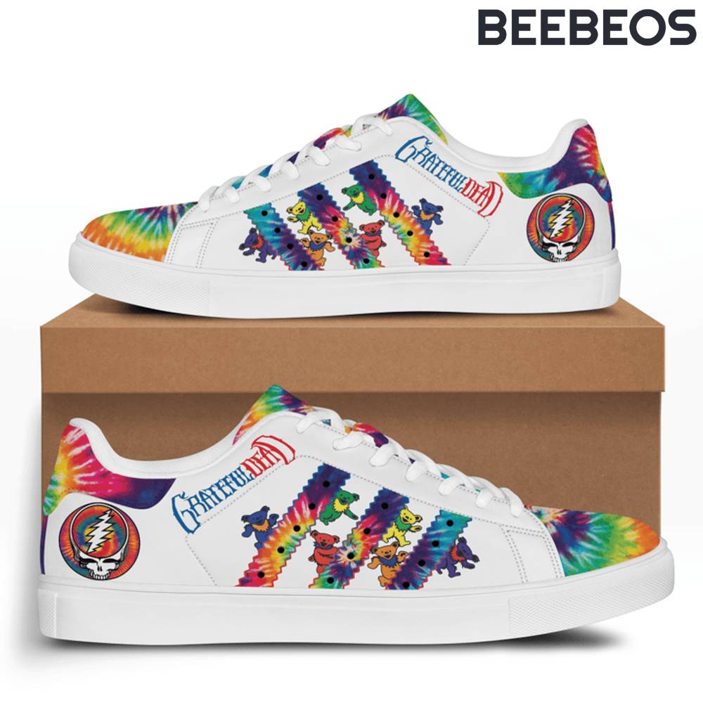 Grateful Dead Colorful Stan Smith Shoes