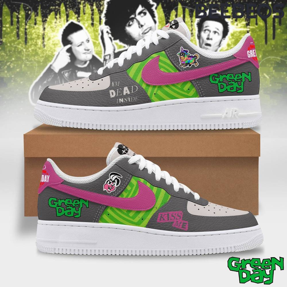 Green Day Kiss Me Air Force 1