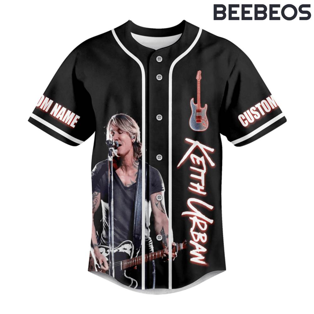 Keith Urban Tour 2024 Baseball Jersey