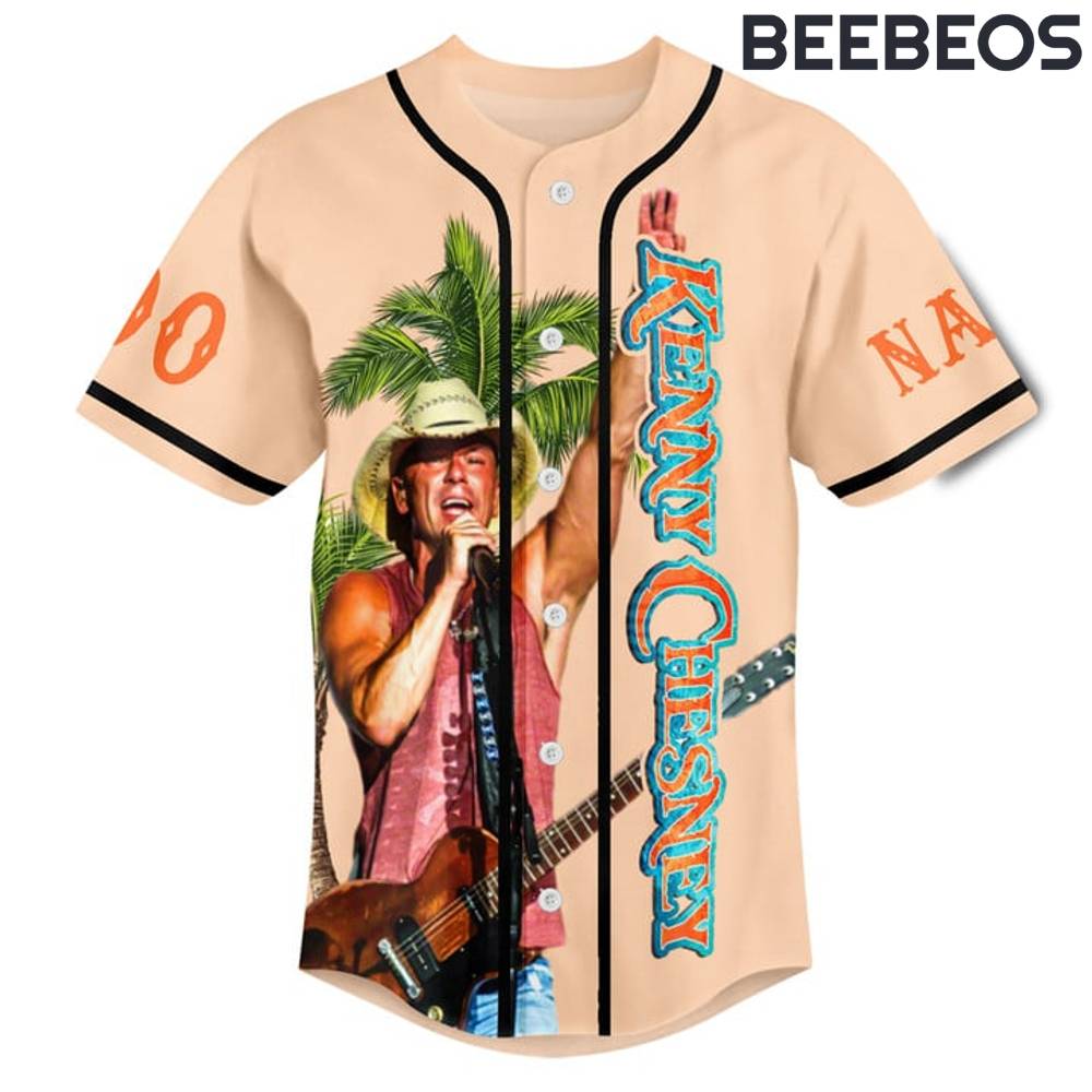 Kenny Chesney No Shoes Nation Baseball Jersey