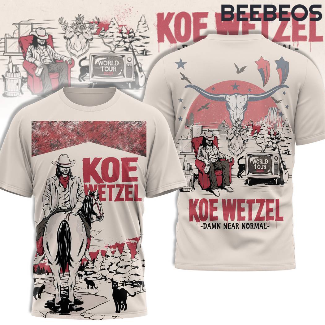 Koe Wetzel Damn Near Normal T-Shirt