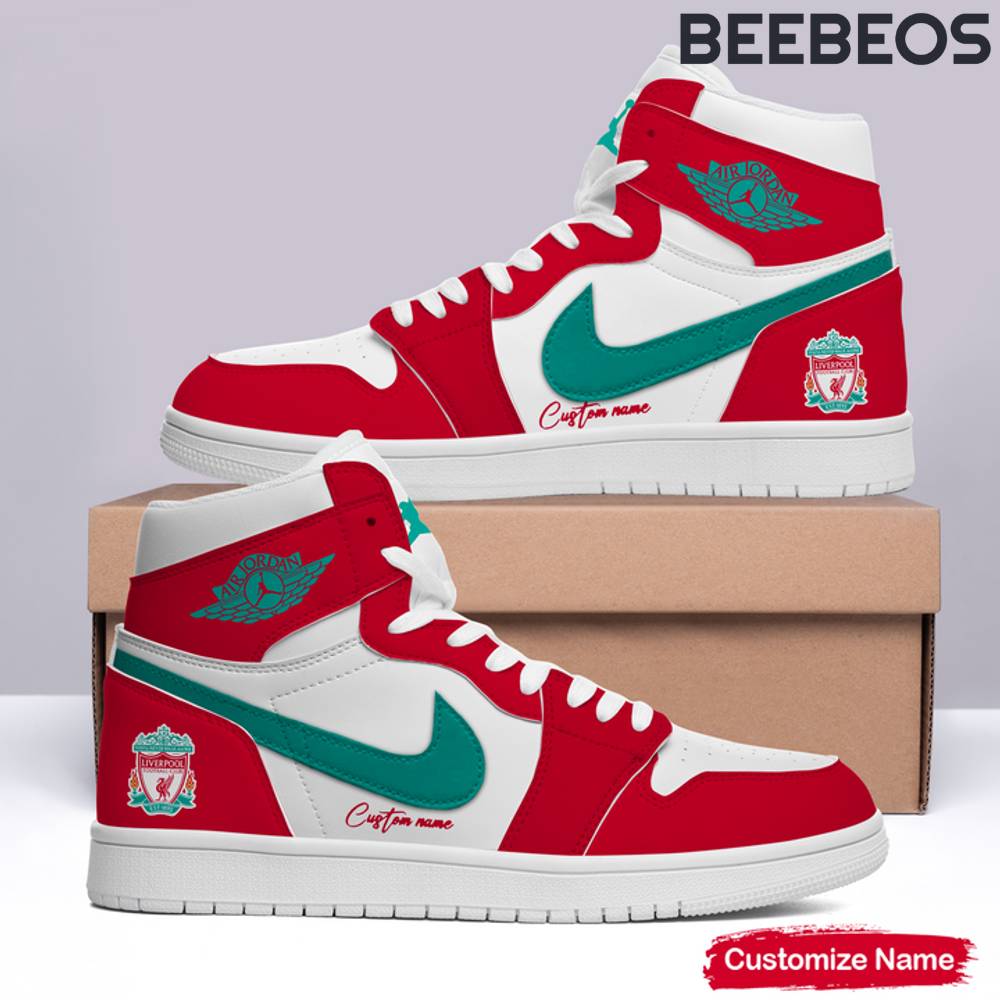 Liverpool Custom Name For Fans Air Jordan 1