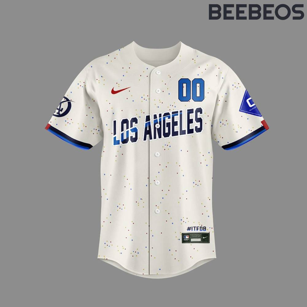 Los Angeles Dodgers 2024 City Connect Baseball Jersey