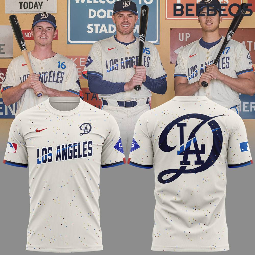 Los Angeles Dodgers 2024 City Connect T-Shirt