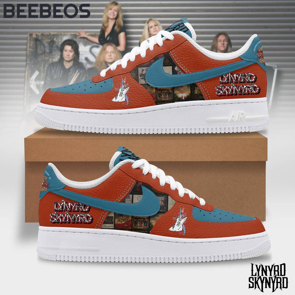 Lynyrd Skynyrd Red Air Force 1 Shoes