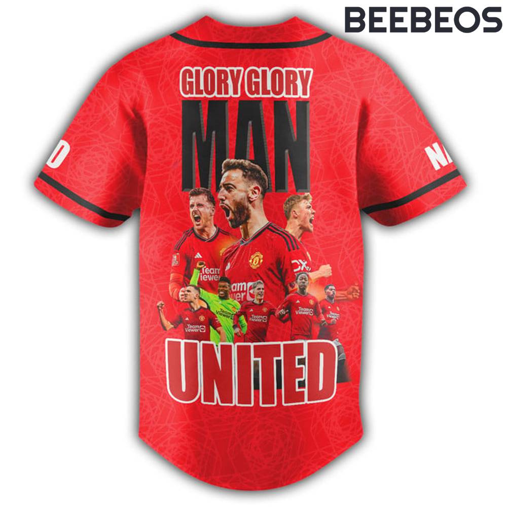 Manchester United Baseball Jersey