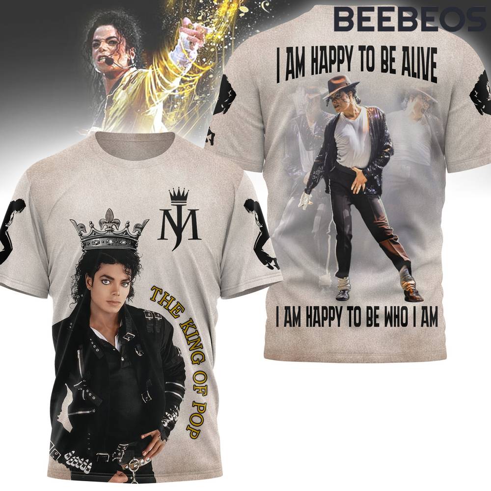 Micheal Jackson The King of Pop T-Shirt