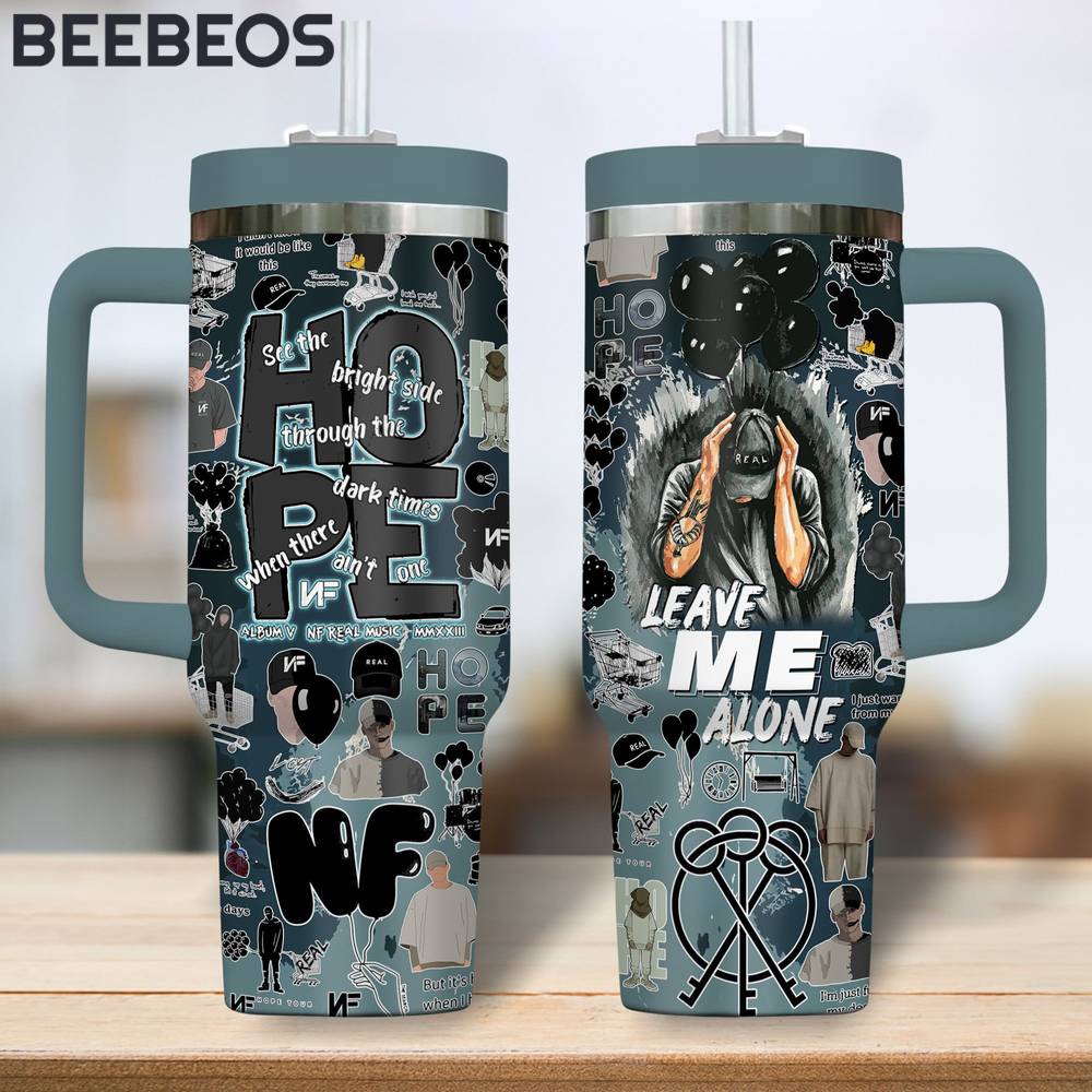 NF HOPE Leave Me Alone Stanley Tumbler