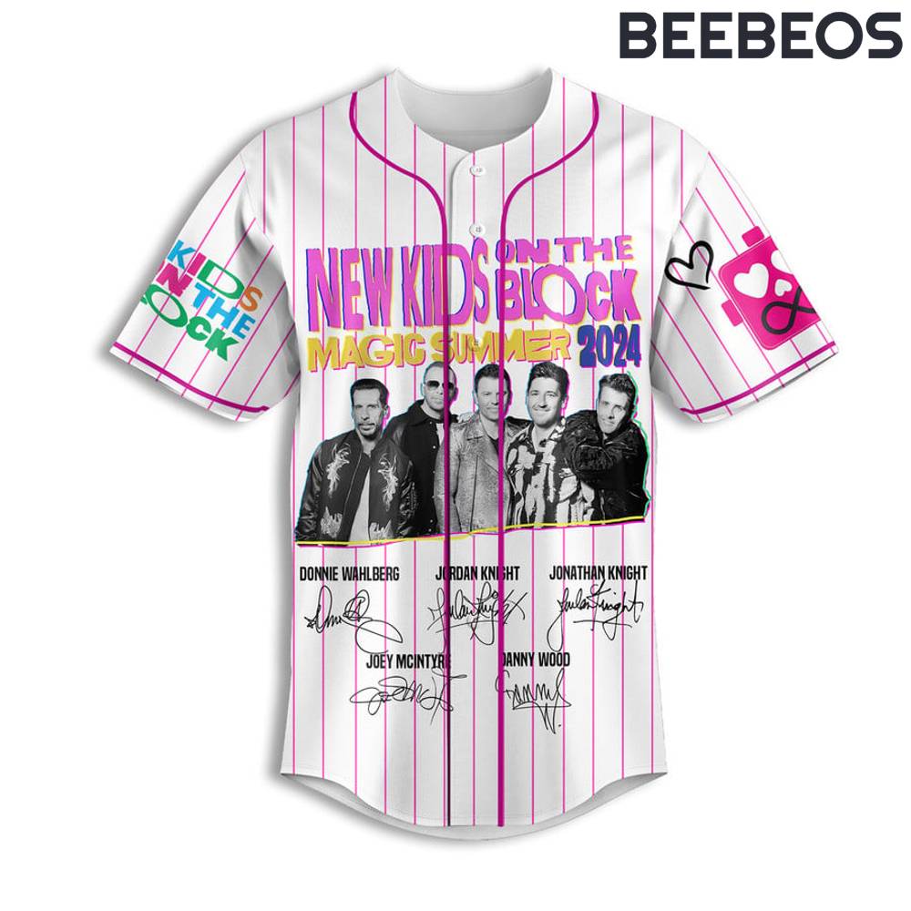 New Kids On The Block Baseball Jersey