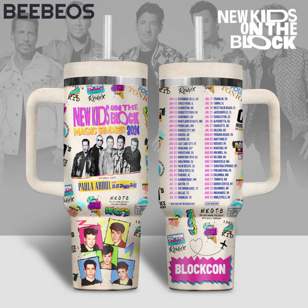 New Kids On The Block Blockon Stanley Tumbler