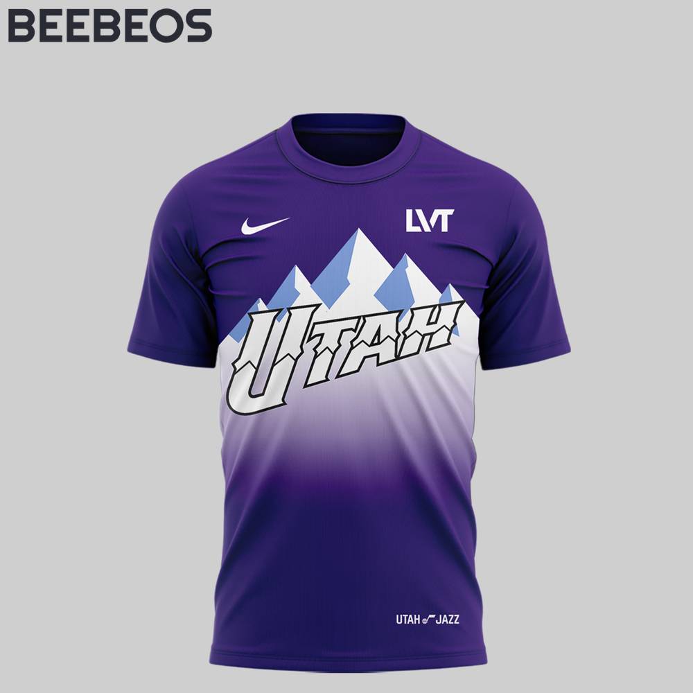 New Utah Jazz Purple Shirt