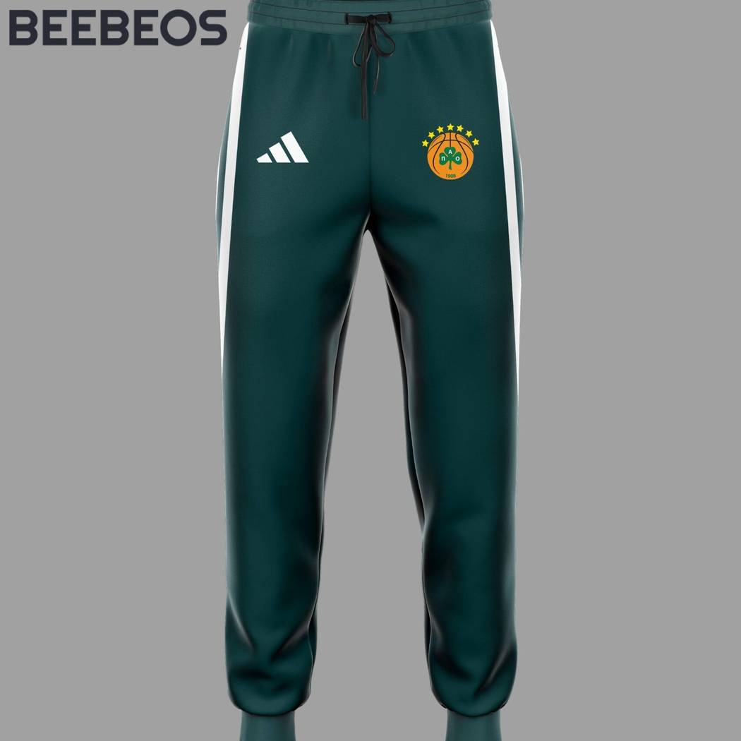 Panathinaikos BC THE KING IS BACK Euroleague Champions Berlin Hoodie Pants Cap