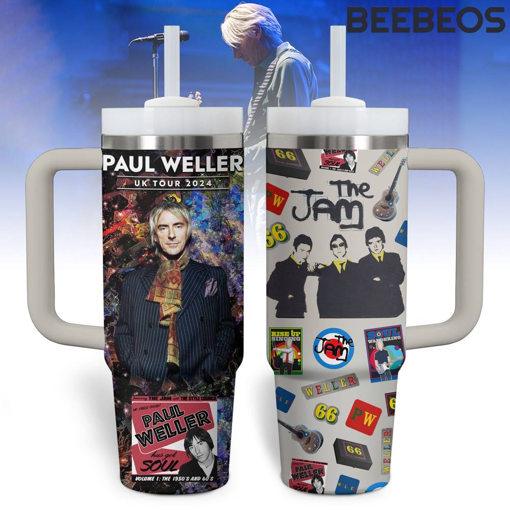 Paul Weller The Jam UK Tour 2024 Stanley Tumbler