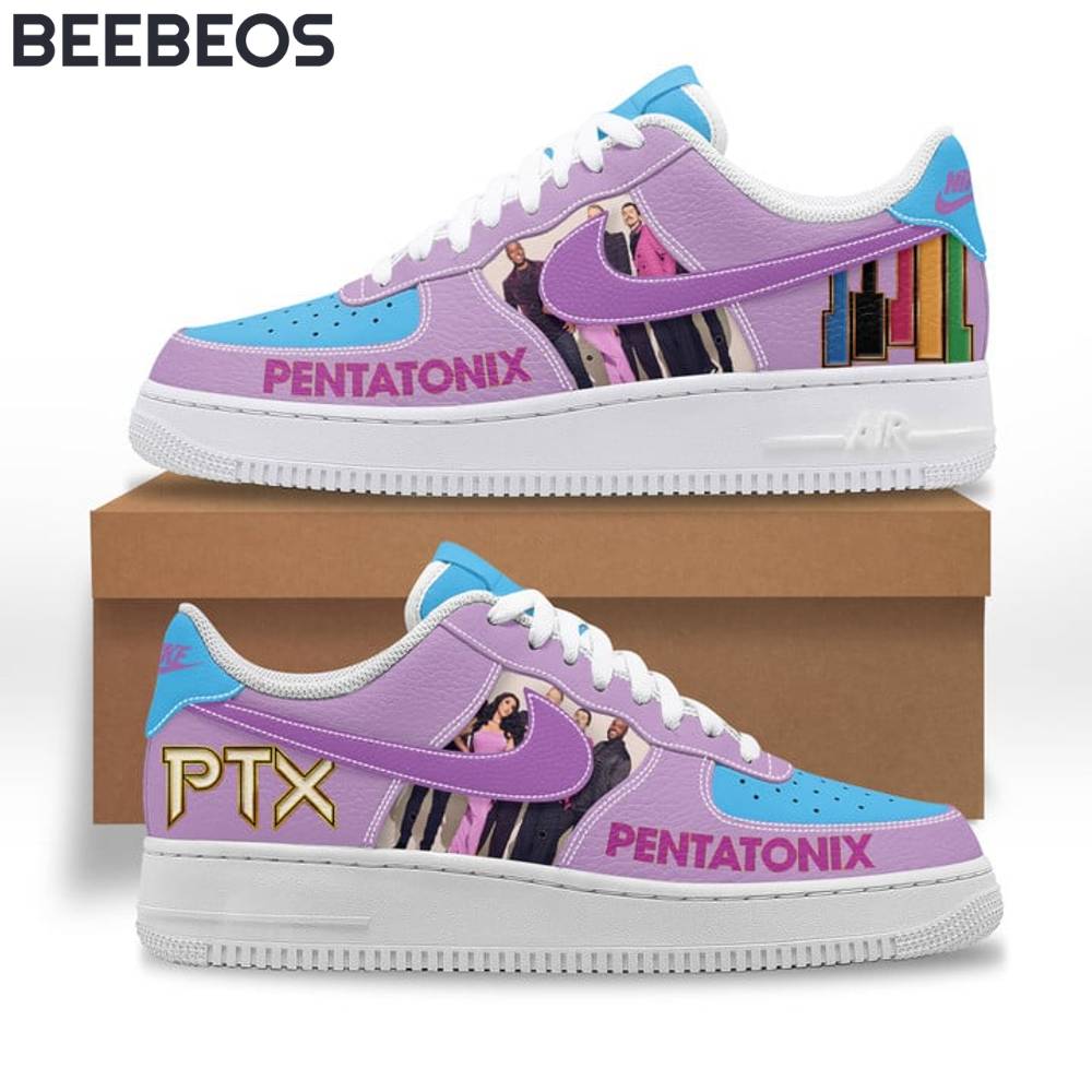 Pentatonix Purple Air Force 1 Shoes