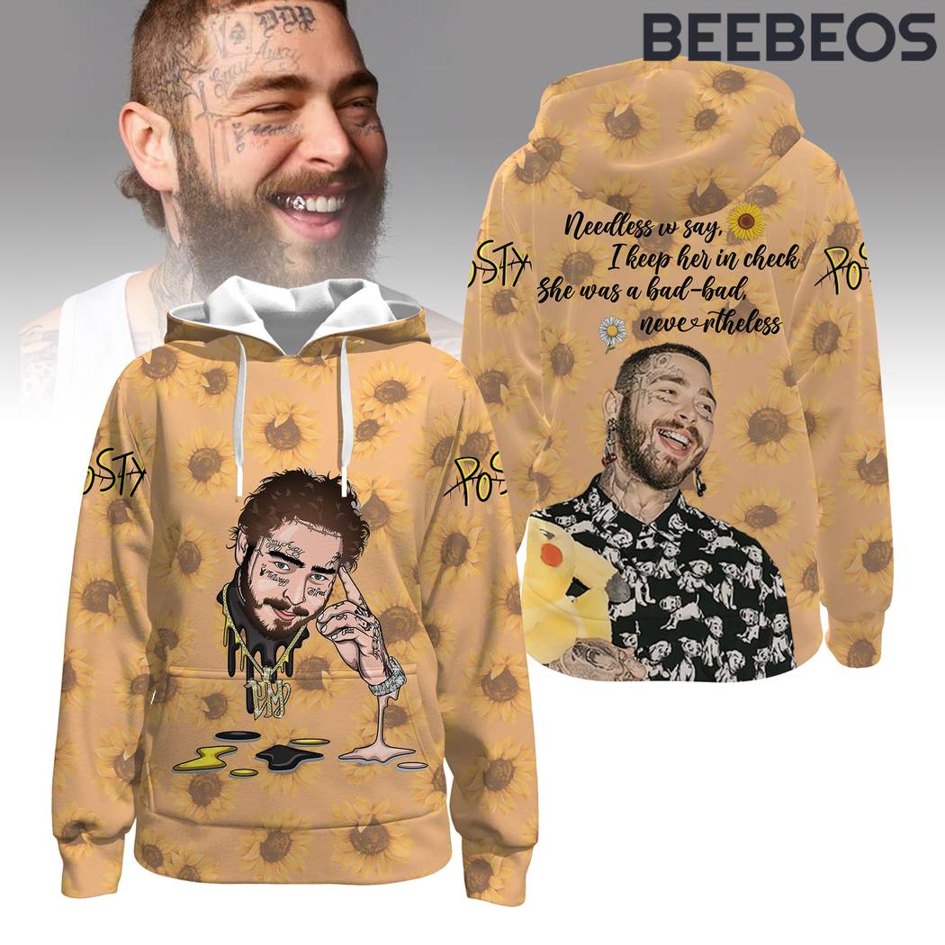 Post Malone Yellow Hoodie