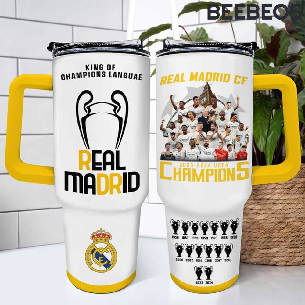 Real Madrid FC Champions League 2024 Stanley Tumbler