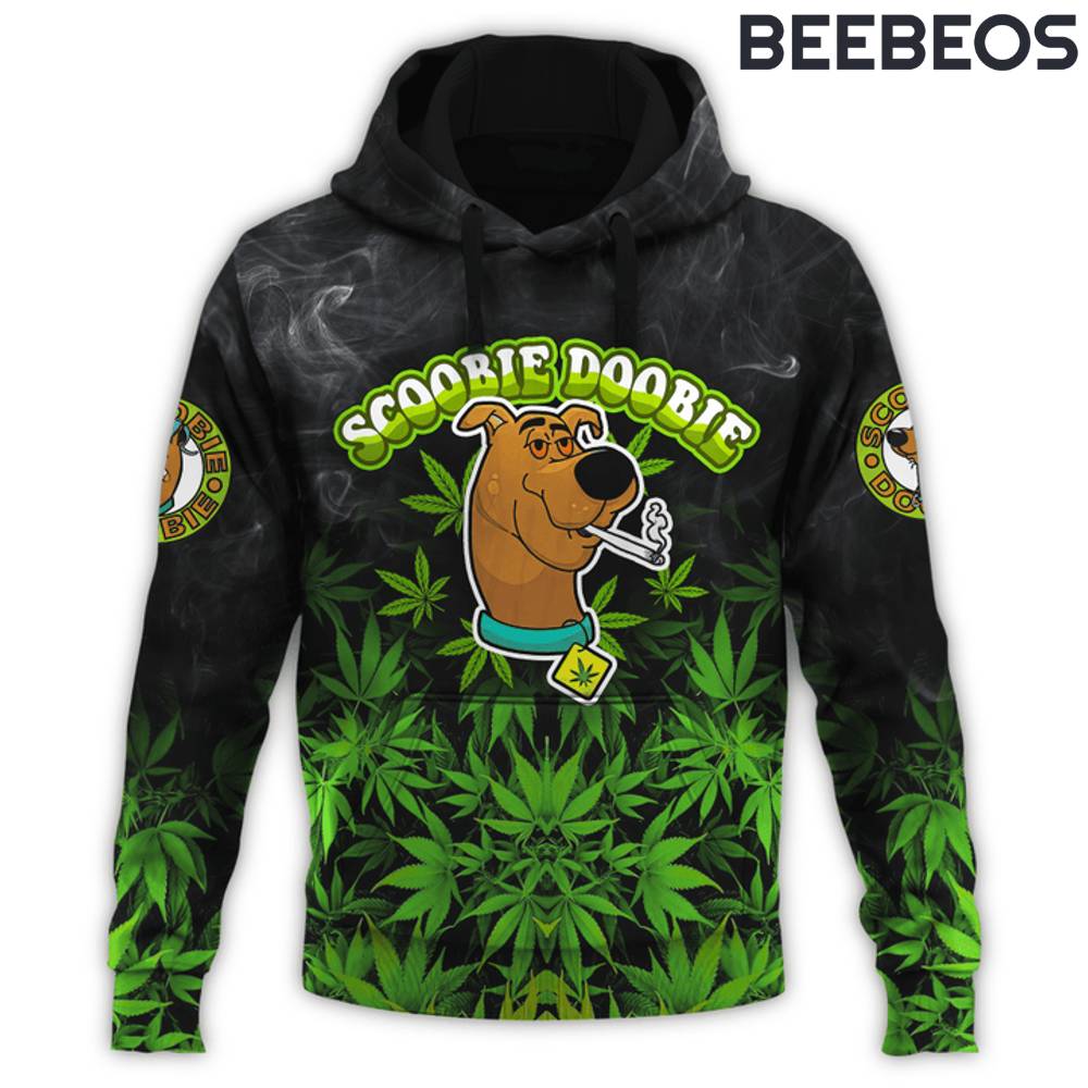 Scooby Doo Puff Puff Pass Weed Scoobie Doobie Hoodie