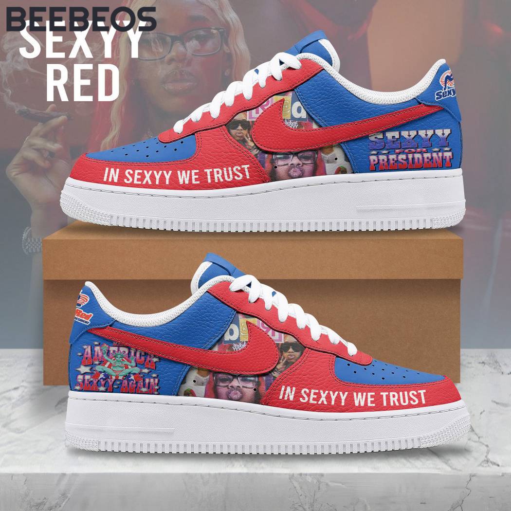 Sexyy Red In Sexyy We Trust Air Force 1 Sneaker