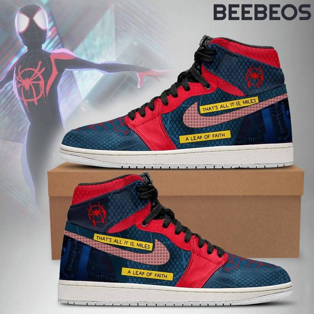 Spider Man Miles Morales A Leap of Faith Air Jordan 1