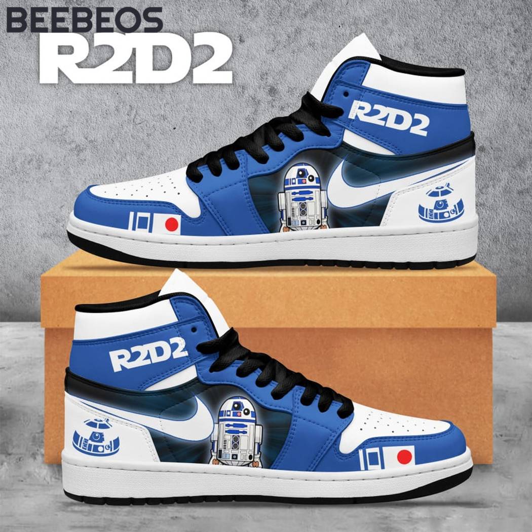 Star Wars R2D2 Air Jordan 1 Sneaker