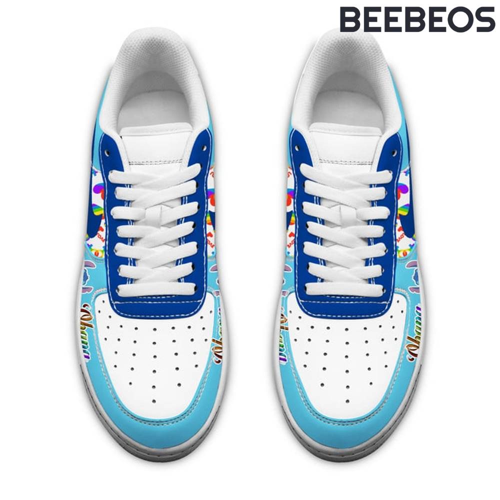 Stitch Ohana Rainbow Air Force 1