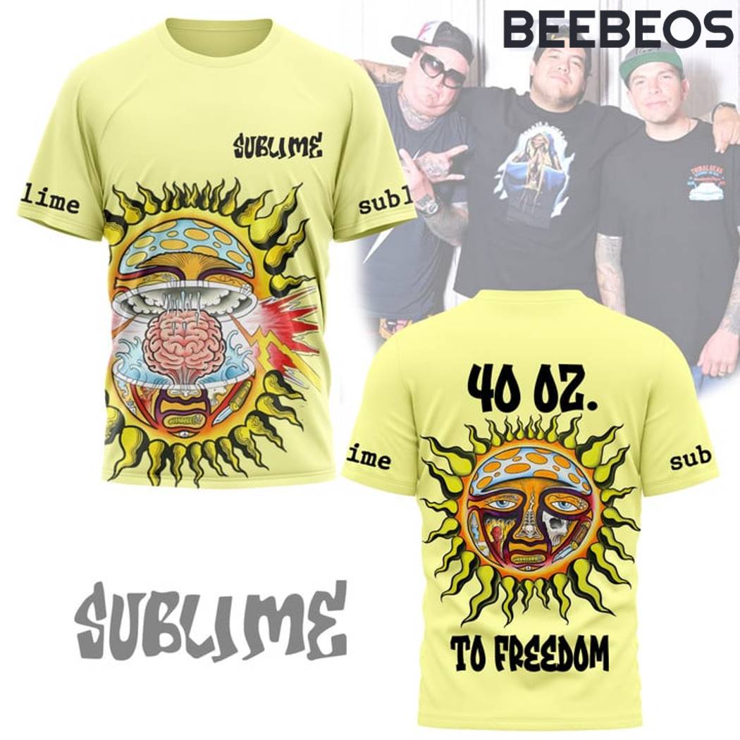 Sublime 40oz to Freedom T-Shirt