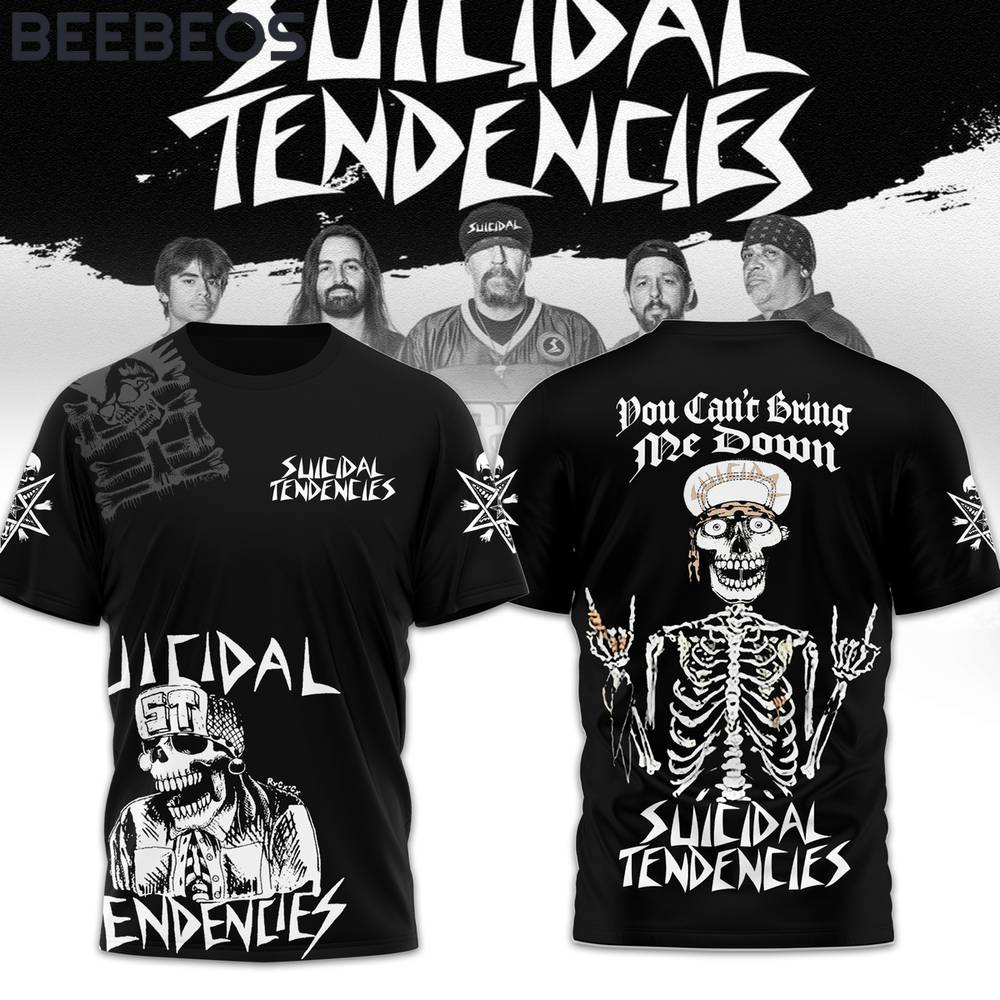 Suicidal Tendencies Black T-Shirt