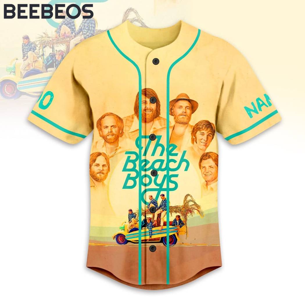 The Beach Boys Endless Summer Gold Baseball Jersey