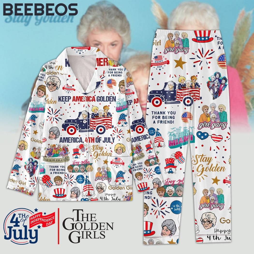 The Golden Girls Keep America Golden Pyjama Set