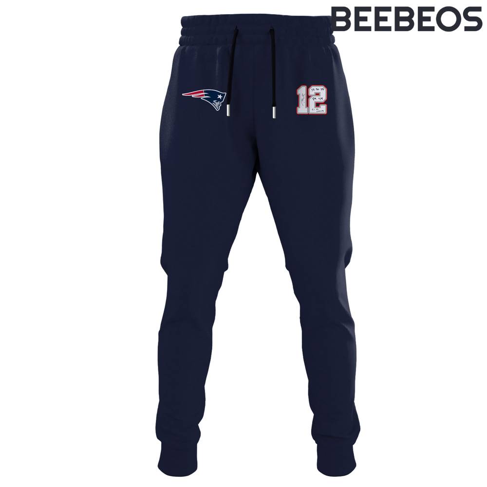 Tom Brady Navy Retirement Commemorative Hoodie Pants Cap